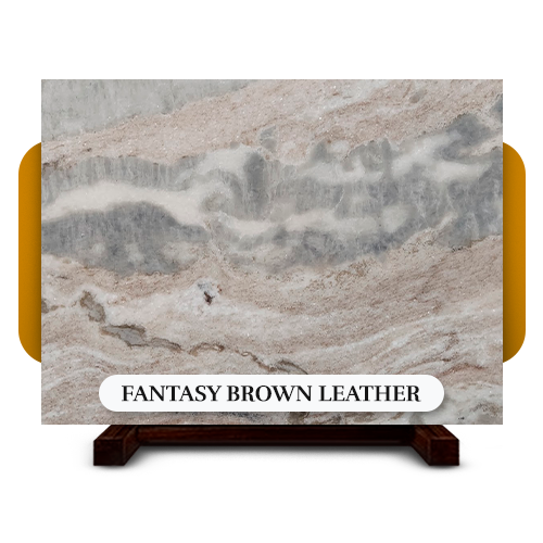 Marble - FANTASY BROWN LEATHER